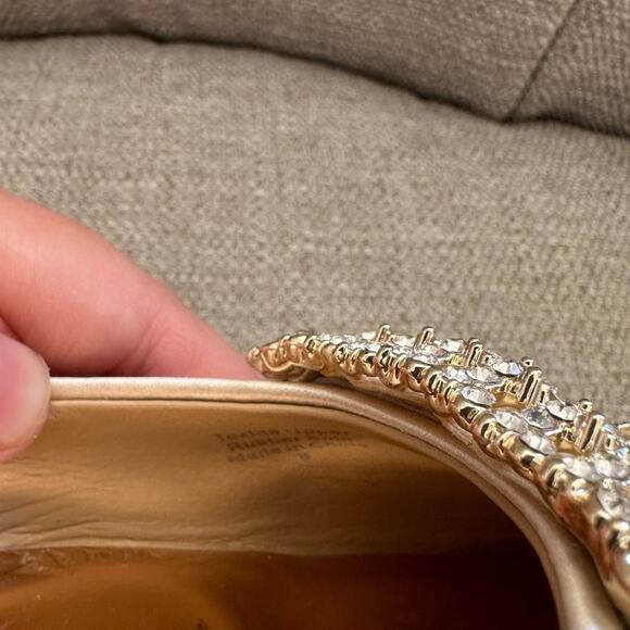 NWOT: Badgley Mischka Emerie Satin Flats - Picture 4 of 8